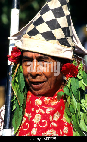 Gambuh Ensemble di Batuan: Musica del Teatro Gambuh Bali Foto Stock