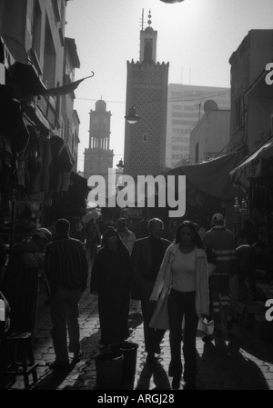 La vecchia Medina Dar-el-Baida maggiore Casablanca regione Western Marocco Maghrebian del Maghreb arabo berbero arabo marocchino Africa del Nord Foto Stock