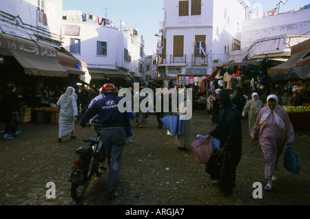 La vecchia Medina Dar-el-Baida maggiore Casablanca regione Western Marocco Maghrebian del Maghreb arabo berbero arabo marocchino Africa del Nord Foto Stock