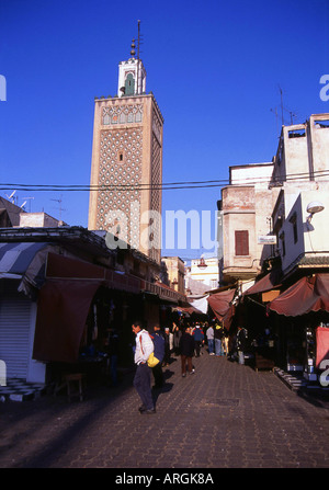 La vecchia Medina Dar-el-Baida maggiore Casablanca regione Western Marocco Maghrebian del Maghreb arabo berbero arabo marocchino Africa del Nord Foto Stock
