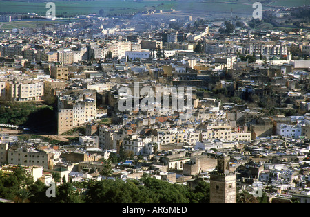 La Fes Fez Fès-Boulemane Nord del Marocco Medio Atlante Maghrebian del Maghreb arabo berbero arabo marocchino Africa del Nord Foto Stock