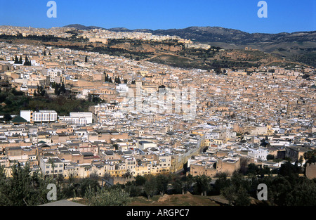 La Fes Fez Fès-Boulemane Nord del Marocco Medio Atlante Maghrebian del Maghreb arabo berbero arabo marocchino Africa del Nord Foto Stock