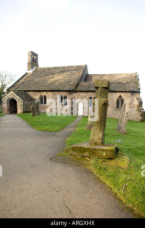 La Chiesa di San Pietro, Heysham Foto Stock