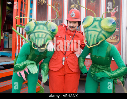 Il circo itinerante di insetto e musem Foto Stock