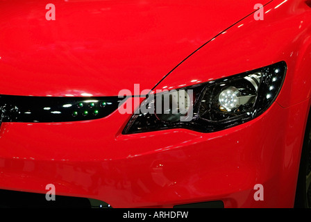 Autovettura con fari a LED Foto Stock