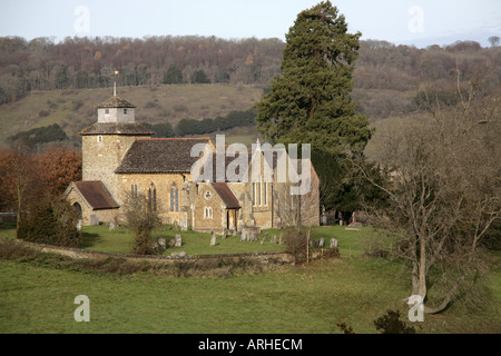 La chiesa di San Giovanni, Wotton. Foto Stock