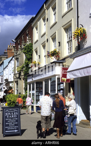 High Street, Market Harborough, Leicestershire, England, Regno Unito Foto Stock