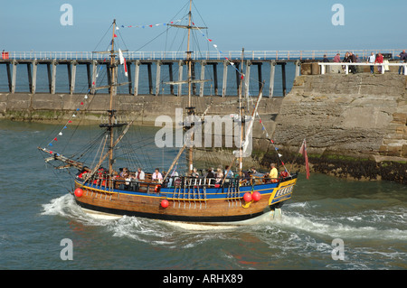 Sforzo di corteccia di Whitby. Foto Stock