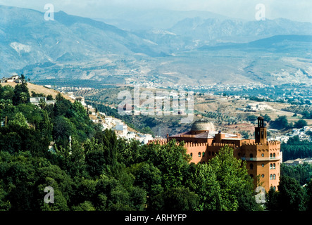 Vista dall'Alhambra Foto Stock