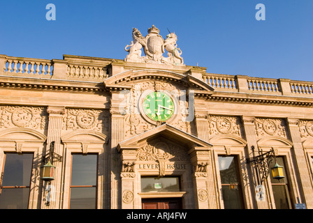 Lever Brothers opere ingresso, Port Sunlight Village Wirral, England, Regno Unito Foto Stock