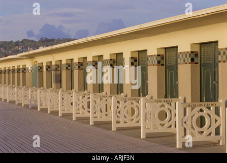 Bagni pompeiani, Deauville, Basse Normandie (Normandia), Francia, Europa Foto Stock