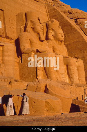 Abu Simbel Egitto, Nord Africa Foto Stock