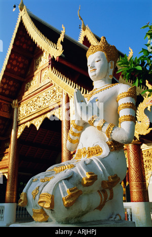 Wat Chiang Man, Chiang Mai Thailandia, Asia Foto Stock
