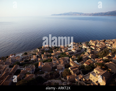 Monemvasia, Peloponneso e Grecia, Europa Foto Stock