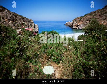 Mani, Gerolimenas Vasthia, Peloponneso e Grecia, Europa Foto Stock