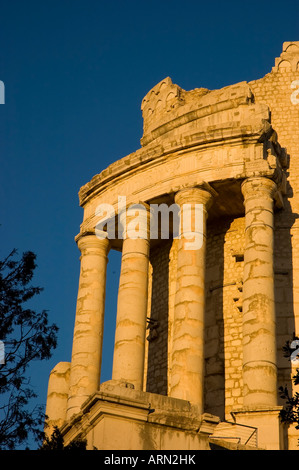 Trofeo di Augusto l antico monumento romano La Turbie Francia Foto Stock