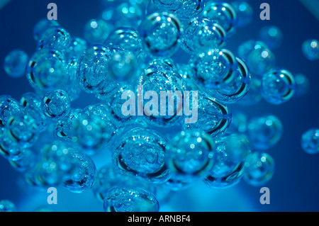 Close up di bolle Foto Stock