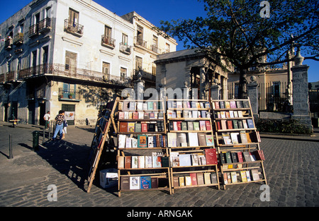 Caraibi Cuba havana un edicola nel centro della città Foto Stock