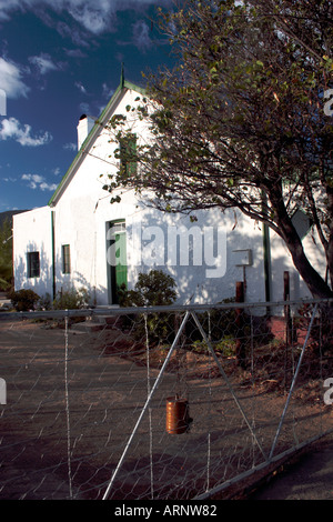 Tipica fattoria Karoo edificio Prince Albert Western Cape Sud Africa Foto Stock