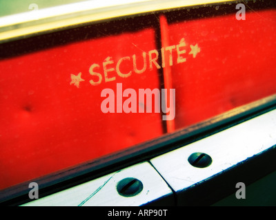 Cremagliera e pignone a Chamonix ferroviaria 1042 m Montenvers 1913 m Chamonix Mont Blanc Haute Savoie Rhône Alpes Francia Foto Stock