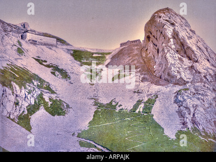 Kulm e Maurizio, Pilatus, Svizzera Foto Stock