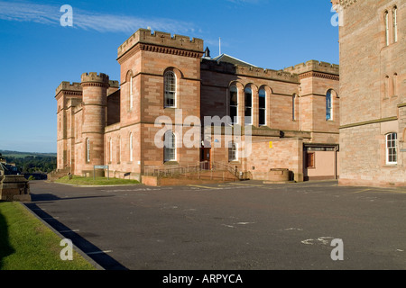 dh Castle INVERNESS INVERNESSSHIRE Inverness Castle sherriff Court Building scotland castelli storici Foto Stock