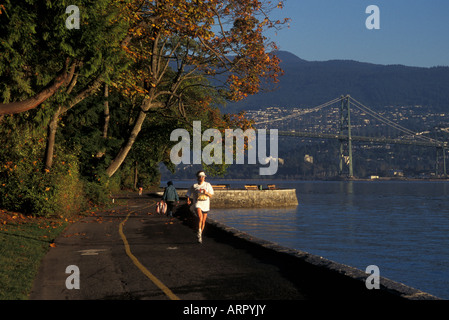 Stanley Park a Vancouver British Columbia Canada Foto Stock