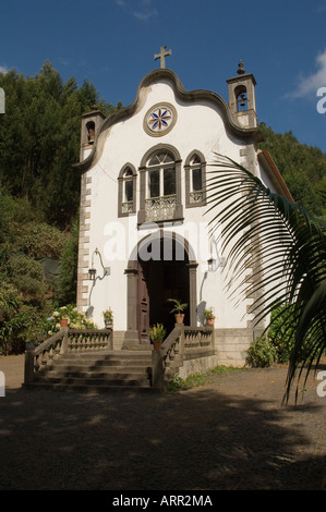 Cappella di Babosas vicino a Monte Funchal Madeira Portogallo UE Europa Foto Stock