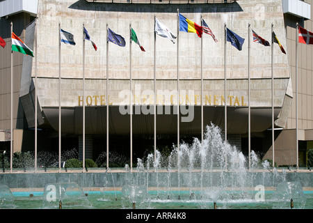 Romania Bucarest Bucarest Bucuresti town city cityscape Hotel International rumeno luogo turistico regione tourist travel Foto Stock