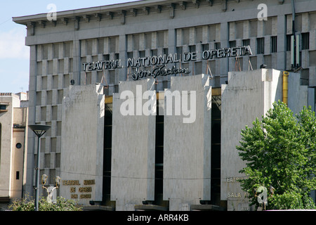 Romania Bucarest Bucarest Bucuresti town city cityscape Opera nazionale rumeno di balletto turistico regione tourist travel Foto Stock