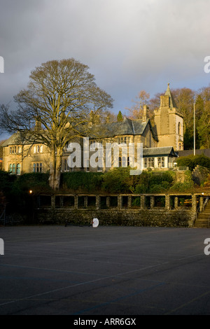 Scuola di Windermere formalmente noto come Windermere St Anne's School WSA scuola privata - Scuola pubblica coed school Foto Stock