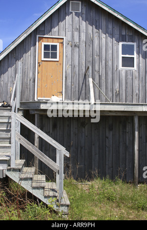 Villaggio di Pescatori e rifugio al punto di Fox, St. Margarets Bay, Canada, Nova Scotia, Nord America. Foto di Willy Matheisl Foto Stock