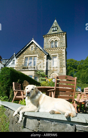 Il vecchio Tarn Howes Hotel, Hawkshead, Lake District, REGNO UNITO Foto Stock