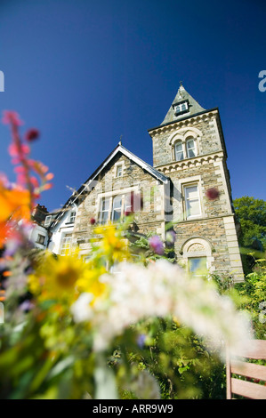 Il vecchio Tarn Howes Hotel, Hawkshead, Lake District, REGNO UNITO Foto Stock