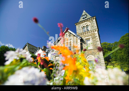 Il vecchio Tarn Howes Hotel, Hawkshead, Lake District, REGNO UNITO Foto Stock