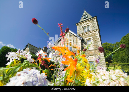 Il vecchio Tarn Howes Hotel, Hawkshead, Lake District, REGNO UNITO Foto Stock