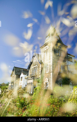 Il vecchio Tarn Howes Hotel, Hawkshead, Lake District, REGNO UNITO Foto Stock