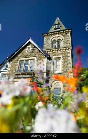 Il vecchio Tarn Howes Hotel, Hawkshead, Lake District, REGNO UNITO Foto Stock