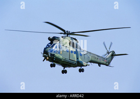 La Aérospatiale SA 330 Puma elicottero della RAF Foto Stock