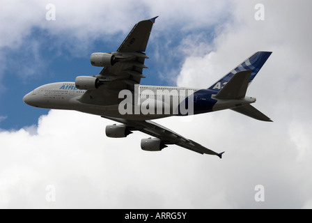 Airbus A380-800 Farnborough Air Show 2006 Foto Stock