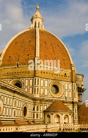 La cupola del Brunelleschi presso la Basilica di Santa Maria del Fiore a Firenze Duomo Firenze Firenze Italia Italia Foto Stock