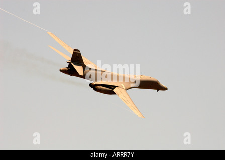 Rockwell Boeing B1B Lancer bombardiere Farnborough Air Show 2006 Foto Stock