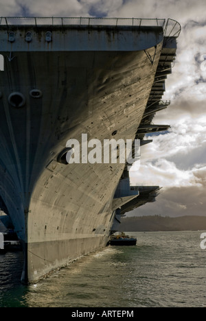 Un gigante di tela in attesa che il macellaio Foto Stock
