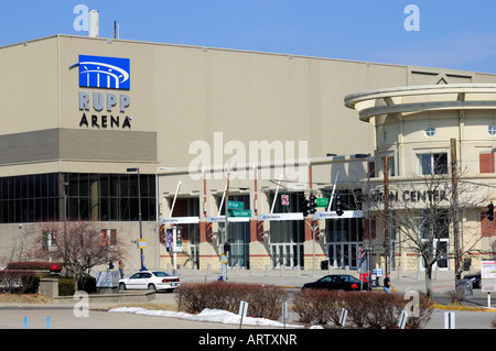 Rupp Arena in Lexington Kentucky Foto Stock