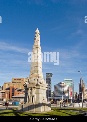 RMS Titanic ingegneri Memorial, Liverpool Foto Stock