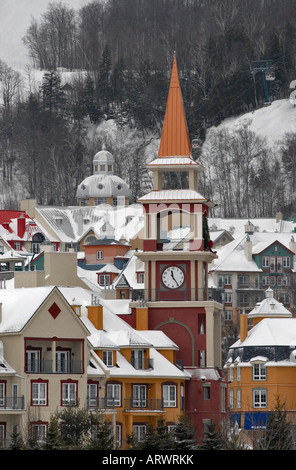 Mont Tremblant Village Québec Canada Foto Stock
