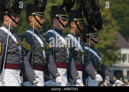 Militare di West Point Parade Foto Stock