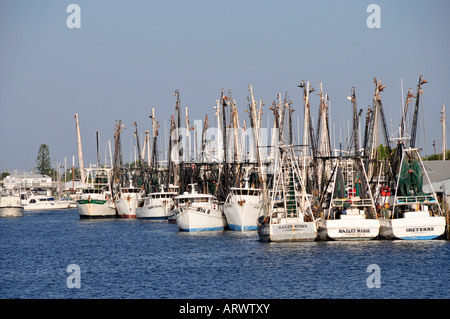 La flotta da pesca nel Porto di Fort ft myers beach florida navigabile intercoastal FL US Stati Uniti imbarcazioni Navi