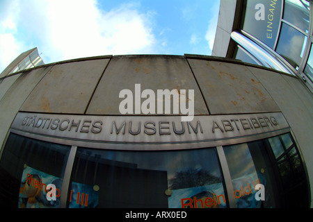 Monchengladbach stadtisches museum Abteiberg museo municipale Foto Stock