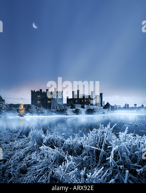 GB - KENT: il Castello di Leeds a Natale Foto Stock